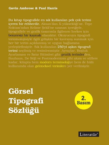 Görsel Tipografi Sözlüğü 2. Basım resmi