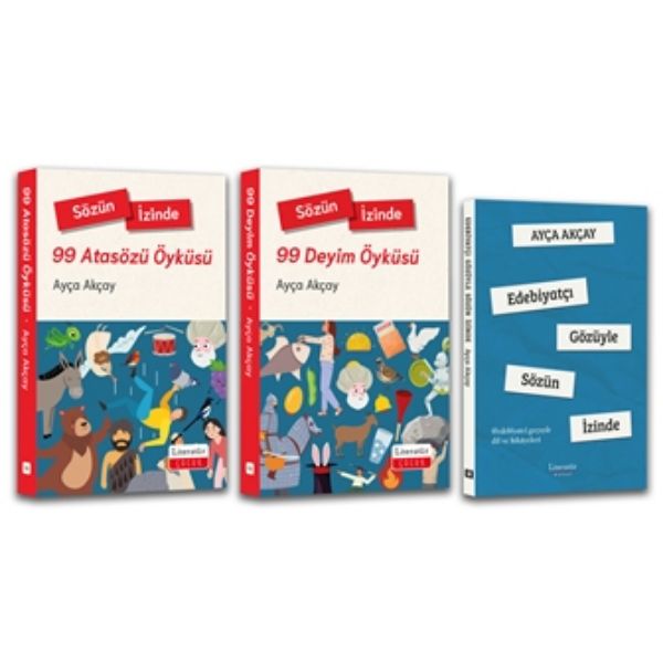 Sözün İzinde Edebiyat Seti (3 Kitap Takım) resmi